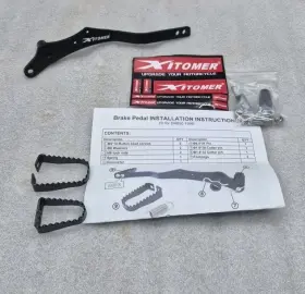 Rkrbp02-st Xitomer Rear Brake Pedal Fit For Suzuki Dr650 1996-2025 Black Motorcycle Rkrbp02-st Xitomer Rear Brake Pedal Fit For Suzuki Dr650 1996-2025 Black Motorcycle