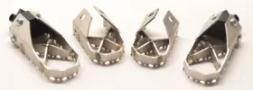K81-0210-0 Yamaha 249-71617 Zbroz Racing Double Threat Snow Bike Footpeg Kit Ktm 1999-2018