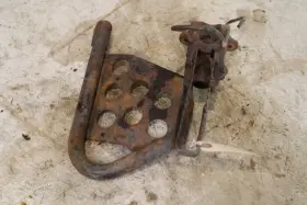4uh-27421-00-00 Yamaha 96-98 Big Bear 350 2wd Footrest Right