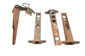 Yamaha 5gt-27411-00-00 01 Grizzly 600 4x4 Foot Peg Mounting Brackets Left And Right Front Rear