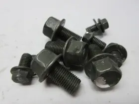 95027-08014-00 Yamaha 2005 Yfm80 Yfm 80 Gt Grizzly Foot Rest Bracket Well Bolts