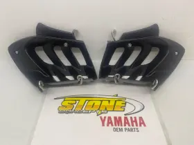 Pe-f1621-00-00 Yamaha Oem Yfz450 Heel Foot Guards Left Right Stock Yfz 450