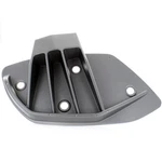 Can-am New Oem Spyder Black Carbon Front Footrest Left Hand, 705005729. Price: $125.89.