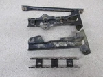 Kawasaki 750 650 Brute Force 4X4I Right Rh Floorboard Footwell Brackets & Peg Used. Price: $17.99.