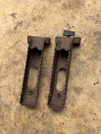 2004-2005 Honda TRX450R Oem Left Right Foot Rests Pegs Steps Set Used. Price: $29.99.