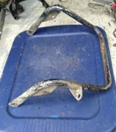 Kawasaki Rear Grab Bar Bumper Guard Rail Prairie 1982-1983-1985 Used. Price: $44.93.