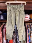 Vintage Sears Jeans Kids 24X23.5 Green Straight Perma Prest Denim Workwear Pre-owned. Price: $29.99.