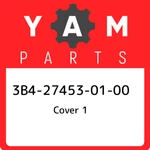 3B4-27453-01-00 Yamaha Cover 3B4274530100, New Genuine Oem Part. Price: $155.08.