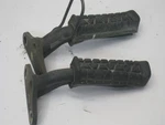 1992 Yamaha Badger Footrests Footstand Pair Right Left Covered Used. Price: $19.16.