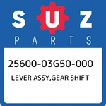 25600-03G50-000 Suzuki Lever Assy,gear Shift 2560003G50000, New Genuine Oem Part. Price: $79.76.