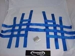 Genuine Yamaha Gytr YFZ450R/X Replacement Nerf Bar Webbing - Blue 18PF11E4U000 New. Price: $76.99.