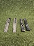 2007 Yamaha Wolverine 350 2X4 Frame Footwell Mount Peg Brackets Used. Price: $18.96.