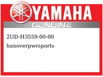 Yamaha Oem Part 2UD-H3559-00-00 Cover, Meter New. Price: $8.49.