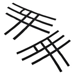For Honda TRX450R Nerf Bar Nets Fits Alba Tusk Jj New. Price: $13.95.