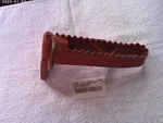 Nos Suzuki 43520-19A00-19F Foot Rest, Left LT250R (red) Used. Price: $25.00.