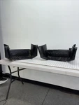 2006 Yamaha Grizzly YFM125 Left Right Mud Splash Guards Footwells 1C5-27453 Used. Price: $59.99.
