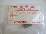 New Genuine Oem Honda Nos Atc Brake 43472-918-000. Price: $24.99.