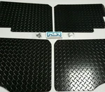 Polaris Ranger 800 Black Crew 2010-2014 Utv Diamond Plate Floor Front And Rear New. Price: $159.99.