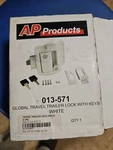 Ap Products 013-571 White Global Travel Trailer Entrance Lock Set New. Price: $30.00.
