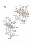 New Oem Kawasaki Prairie 360 4X4 Right Floorboard Footrest Step Black. Price: $69.95.