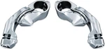 Kuryakyn 4520 Tour-tech Short Arm Cruise Mounts 1-1/4" Guards, Chrome New. Price: $166.94.