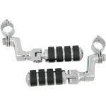 Kuryakyn Offset Iso Highway Footpegs W/magnum Quick Clamp Front 1.25" Large New. Price: $199.99.