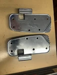 34028-1231 1232 Kawasaki Voyager 1200 1986-03 Rear Floorboards Foot New Chrome!! Remanufactured. Price: $100.00.