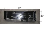 Sherman 695-46L Driver Side Floor Pan Full Length Fits Camaro Firebird New. Price: $124.00.