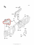New Oem Kawasaki Lakota Sport 300 Left Side Foot Rest Peg Silver. Price: $99.95.
