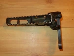 1986 Honda Fourtrax Left Foot Peg Bracket Mount Used. Price: $50.00.