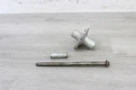 1979 Honda ATC70 Front Wheel Hub With Axle And Collar Spacer 44610-957-000 Used. Price: $119.00.