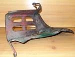 1999-07 Honda TRX400EX Sportrax Oem Right Heel Foot Guard 80121-HN1-000ZA Used. Price: $40.00.