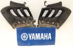 06-25 Yamaha Raptor 700R YFM700 Oem Heel Guards Foot Peg Stay Pair Used. Price: $110.00.