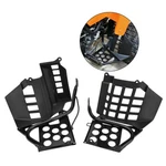 Black Heel Guards Footrest For Yamaha Banshee YFZ350 Left + Right Nerf Bars New. Price: $59.70.