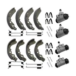 Front Rear Brake Wheel Cylinders All 4 Fit For Kawasaki KAF300 Mule 500 520 5... New. Price: $181.20.