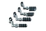 Kuryakyn Dually Iso Pegs With Offset Mounts - Clamps Pair Universal Fit 7976 New. Price: $140.83.
