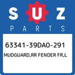 63341-39DA0-291 Suzuki Mudguard,rr Fender Fr,l 6334139DA0291, New Genuine Oem Pa. Price: $58.15.