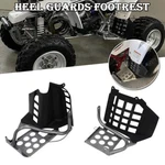 Pair Black Guards Footrest For 87-06 Yamaha Banshee Left + Right Nerf Bars New. Price: $55.99.