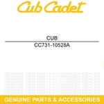 Cub Cadet 731-10528A Upper Floor Board Cover Challenger 4X2 400LX New. Price: $146.34.