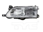 Tyc Left Driver Side Halogen Headlight For Toyota Corolla 1993-1997 Models New. Price: $48.77.