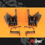 04-09 2004 Oem Splash Heel Guards Peg Bracket Left Right Used. Price: $149.99.