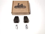 Choppers LA-P100-02Z County Line Passenger Footpegs For Milwaukee 8 Softail New. Price: $150.00.