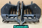 04-11 Genuine Kawasaki Left Right Heel Guard Footrest Step Peg Used. Price: $99.00.