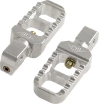 Joker Machine Serrated Stubby Footpegs Silver 08-642-8 New. Price: $156.09.