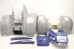 Polaris 300 2X4 94 Fender Set Blue Grey Front Rear Gas Tank Cover 48406 Used. Price: $399.99.