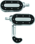 Kuryakyn Heavy Industry Switchblade Footpegs With Adapter Chrome New. Price: $229.99.