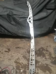 2014-2015 Polaris Pro Rmk 600 800 Rear Track Rails Suspension Skid 155" Used. Price: $125.00.