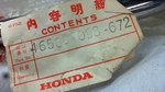 Honda CT70 Trail Foot Brake Pedal 46500-098-672 1969 -74 Nos Vintage New. Price: $175.00.