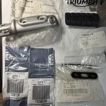Triumph Motorcycle Footrest Rh Satin #T2088088, T2081977, T2086988 T3330728 New. Price: $55.00.