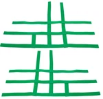Yfz 450R 450X Nerf Bar Nets Fit Alba Tusk With Heel Guards Green J New. Price: $18.99.